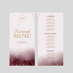 Menu cards Menu Cards